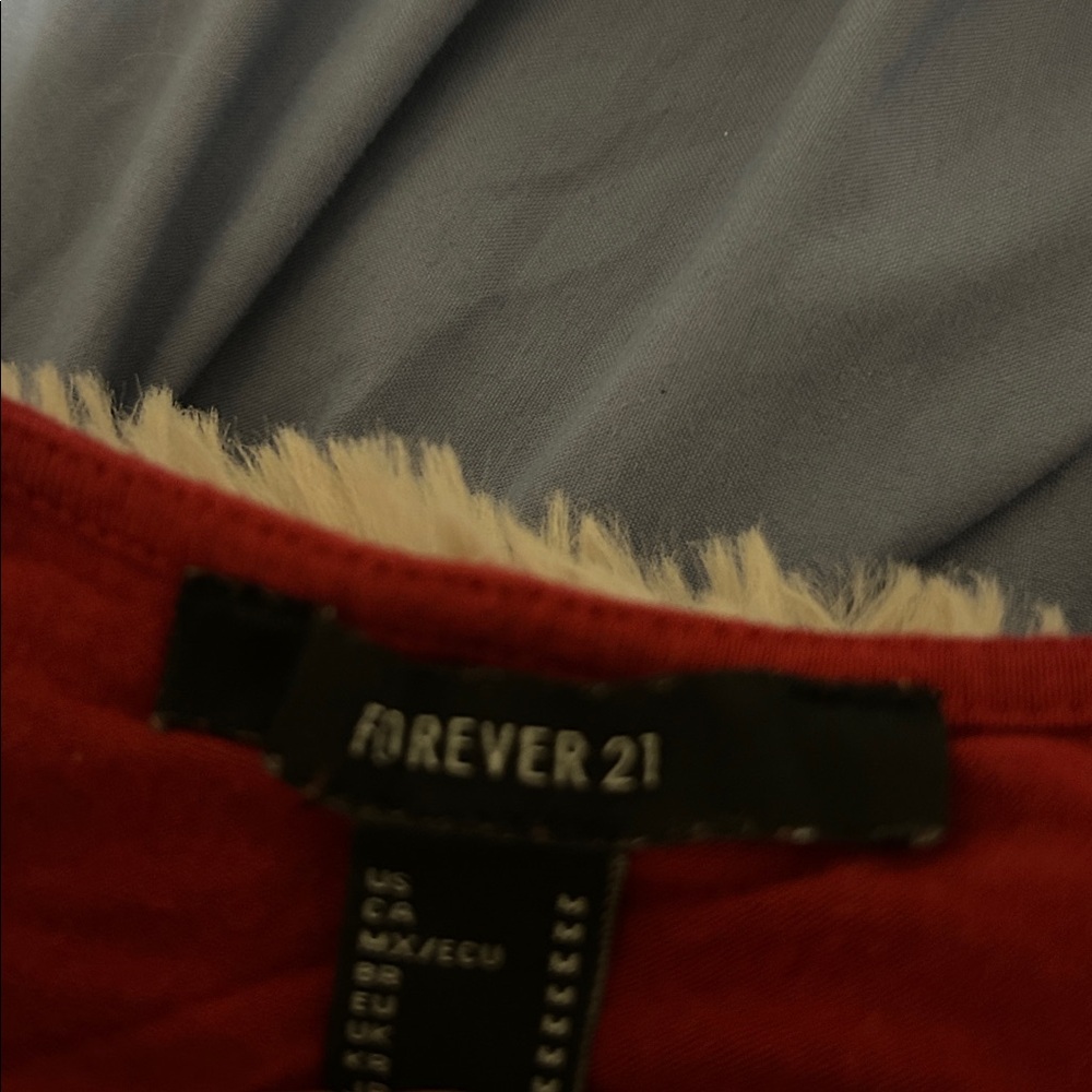 Forever 21 Vibrant Red Dress - Picture 2 of 2